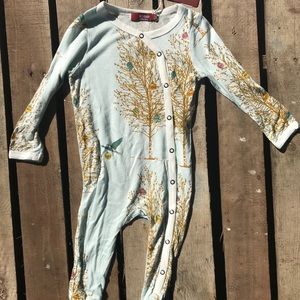 NWT Milkbarn footed romper size 6-9 months